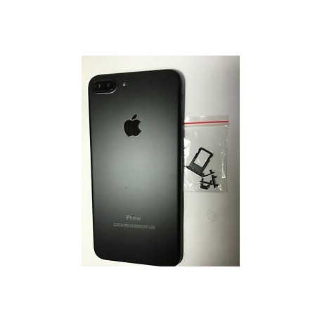 Apple iPhone 7 Plus BackCover Full Body + Camera Lens Matt Black HQ