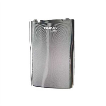 Nokia E71 BatteryCover white/silver ORIGINAL