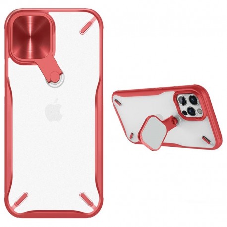 Apple iPhone 12 Pro Max Nillkin Cyclops Hard Case Red