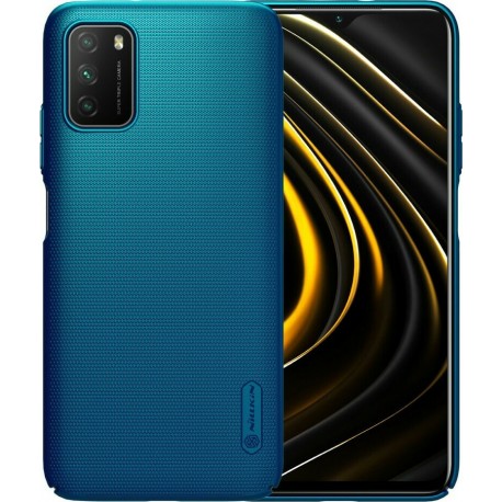Xiaomi Poco M3 Nillkin Super Frosted BackCase Peacock Blue