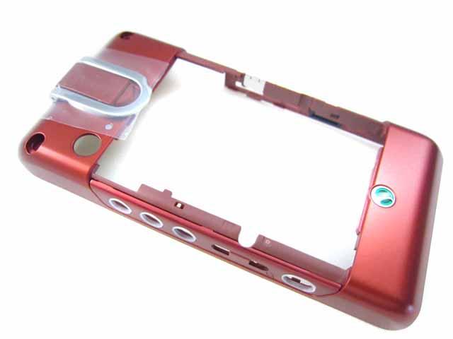 Sony Ericsson W995 MiddleCover red ORIGINAL