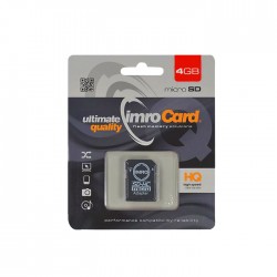 Imro MicroSD Card 4GB+Adapter Class 4