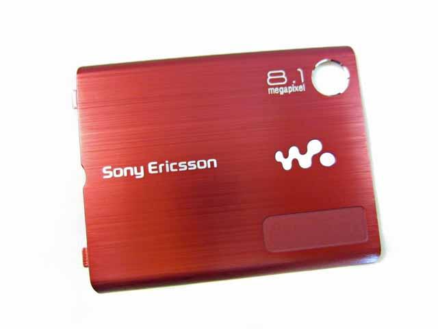 Sony Ericsson W995 BatteryCover red ORIGINAL