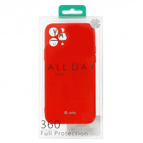 Samsung Galaxy S21 Plus 5G Jelly Silicone Red