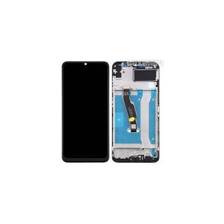 Huawei Y6P Lcd+Touch Screen+Frame Black GRADE A