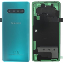 Samsung Galaxy S10 Plus BatteryCover+Camera Lens Green ORIGINAL