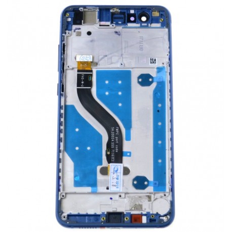 Huawei P10 Lite Lcd+Touch Screen+Frame Blue GRADE A