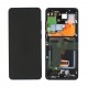 Samsung Galaxy S20 Ultra 5G Lcd+Touch Screen+Frame (w/o Front Camera) Black ORIGINAL