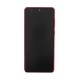 Samsung Galaxy Note 10 Lite Lcd+Touch+Frame Red ORIGINAL