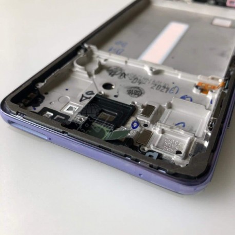 Samsung Galaxy A52 5G Lcd+Touch Screen+Frame Purple ORIGINAL