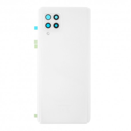 Samsung Galaxy A42 5G BatteryCover+Camera Lens White ORIGINAL