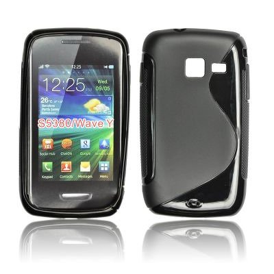 Silicone S-Line Samsung S5380 Wave Y black