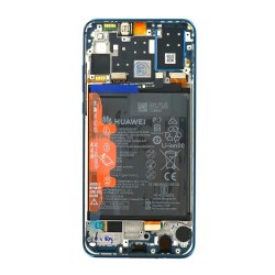 Huawei P30 Lite Lcd+Touch Screen+Frame+Battery Black ORIGINAL