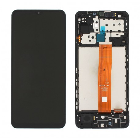 Samsung Galaxy M12 Lcd+Frame Black ORIGINAL
