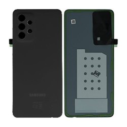 Samsung Galaxy A52 BatteryCover+Camera Lens Black ORIGINAL