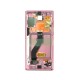 Samsung Galaxy Note 10 Lcd+Touch+Frame Aura Pink ORIGINAL