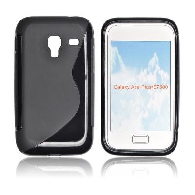 Silicone S-Line Samsung S7500 Galaxy Ace Plus black