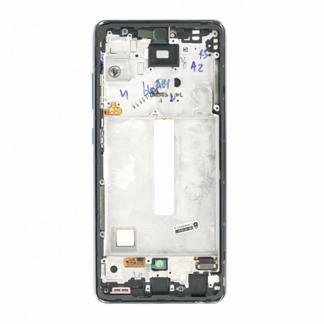 Samsung Galaxy A52 5G Lcd+Touch Screen+Frame Blue ORIGINAL