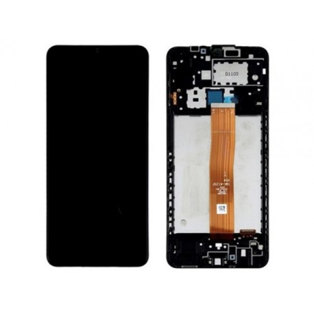 Samsung Galaxy A12 Lcd+Frame Black ORIGINAL