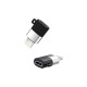 XO NB149F Micro USB to Lightning Adapter Black OTG