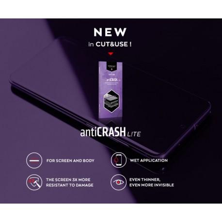 MyScreen AntiCRASH LITE Screen Protector SUPER 130 micro 10pcs Box for Cut&Use