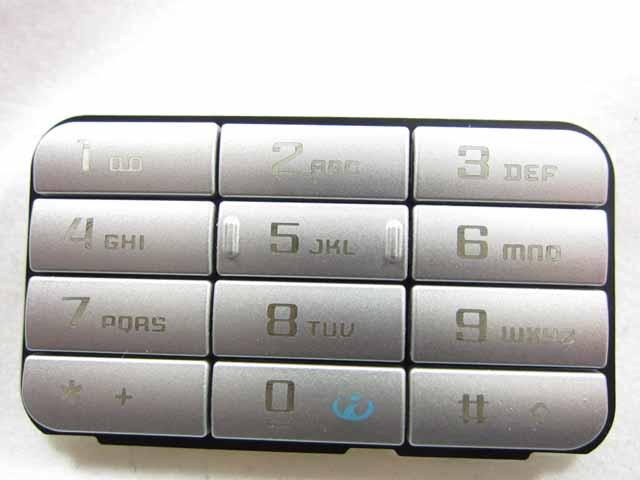 Nokia 3250 Keypad Numeric silver ORIGINAL
