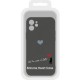 Apple iPhone 12 Vennus Heart Silicone Design 1 Black