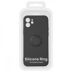 Apple iPhone 12 Vennus Ring Silicone Black