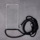 Samsung Galaxy A03s Testa Neck Strap Silicone Transparent/Black