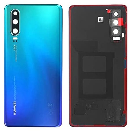 Huawei P30 BatteryCover+Camera Lens Blue ORIGINAL