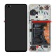Huawei P40 Lcd+Touch Screen+Frame+Battery Ice White ORIGINAL