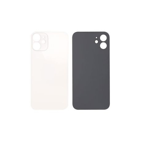 Apple iPhone 12 BackCover w/o CameraLens White GRADE A
