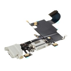 Apple iPhone 6S Dock+Audio Connector+Microfone silver ORIGINAL