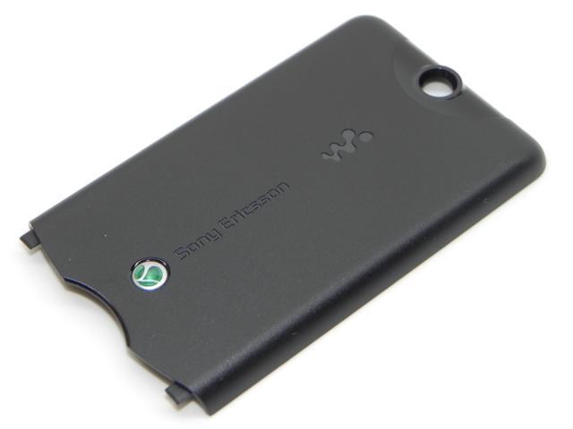 Sony Ericsson W205 BatteryCover black ORIGINAL