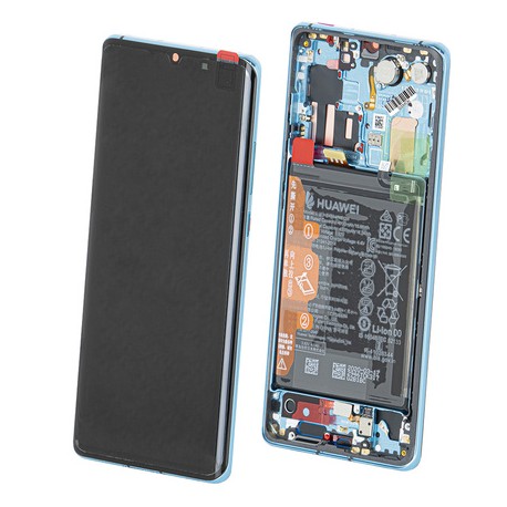 Huawei P30 Pro (New Version) Lcd+Touch Screen+Frame+Battery Aurora Blue ORIGINAL