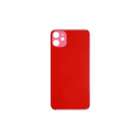 Apple iPhone 11 with bigger hole BackCover Red GRADE A
