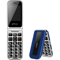 Artfone F20 Dual Sim 2.4'' GSM Phone Blue (Ελληνικό Μενού)