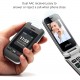 Artfone C10 Dual Sim 2.4'' GSM Flip Phone with Dock Black (Ελληνικό Μενού)