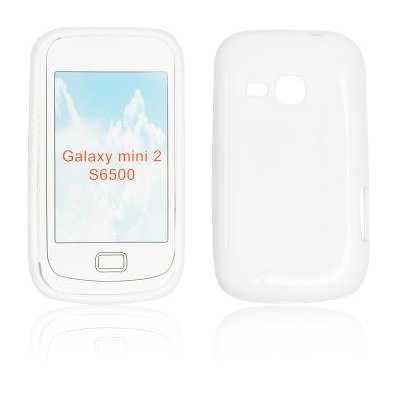 Silicone S-Line Samsung S6500 Galaxy Mini 2 white