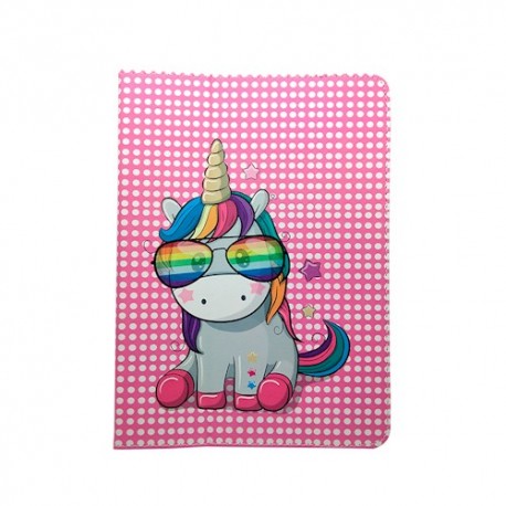 9-10'' Universal Tablet Case Rainbow Unicorn