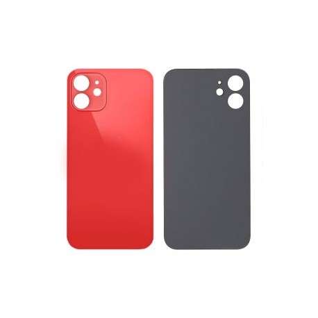 Apple iPhone 12 Mini with bigger hole BackCover Red GRADE A