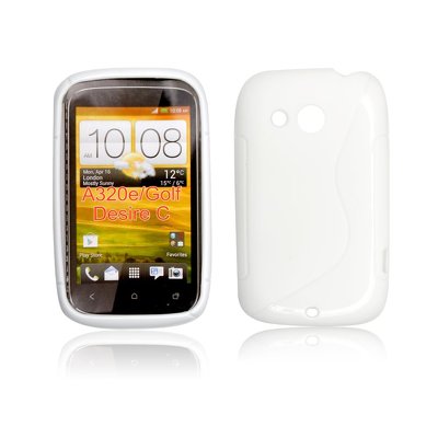 Silicone S-Line HTC Desire C white