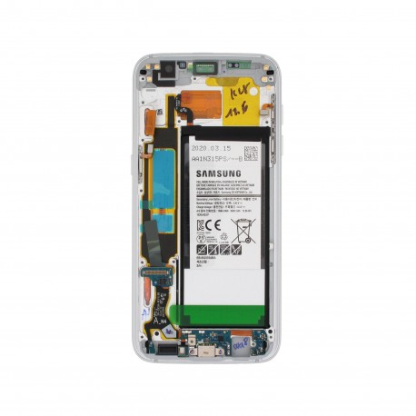 Μεγαλύτερη προβολή Samsung Galaxy S7 Edge Lcd+Touch Screen+Battery Black ORIGINAL