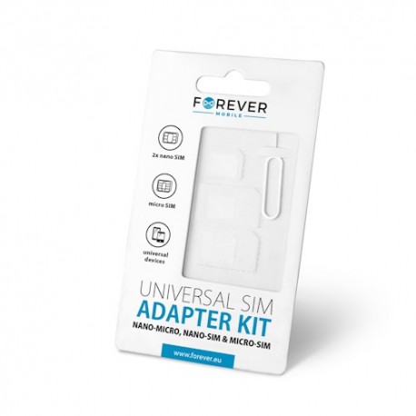 Forever Sim Card Adaptor Set