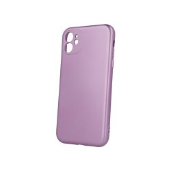 Apple iPhone 11 Testa Metallic Silicone Violet