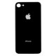 Apple iPhone 8 BackCover+Camera Lens Black GRADE A