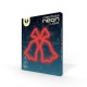 Neon LED Light CHRISTMAS BELLS Red Battery+USB FLNE17 Forever