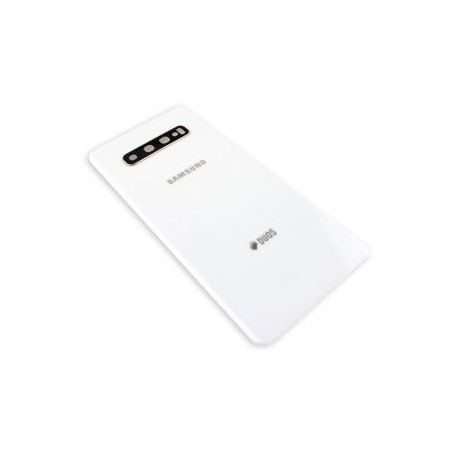 Samsung Galaxy S10 Plus BatteryCover+Camera Lens Ceramic White ORIGINAL SWAP