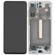 Samsung Galaxy S21 FE 5G Lcd+Touch Screen+Frame White ORIGINAL