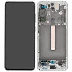 Samsung Galaxy S21 FE 5G Lcd+Touch Screen+Frame White ORIGINAL